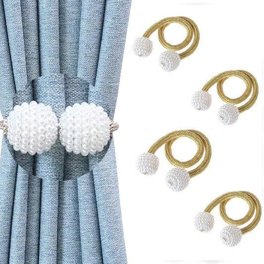 Stylish Magnetic Holdbacks – Effortless Curtain Control