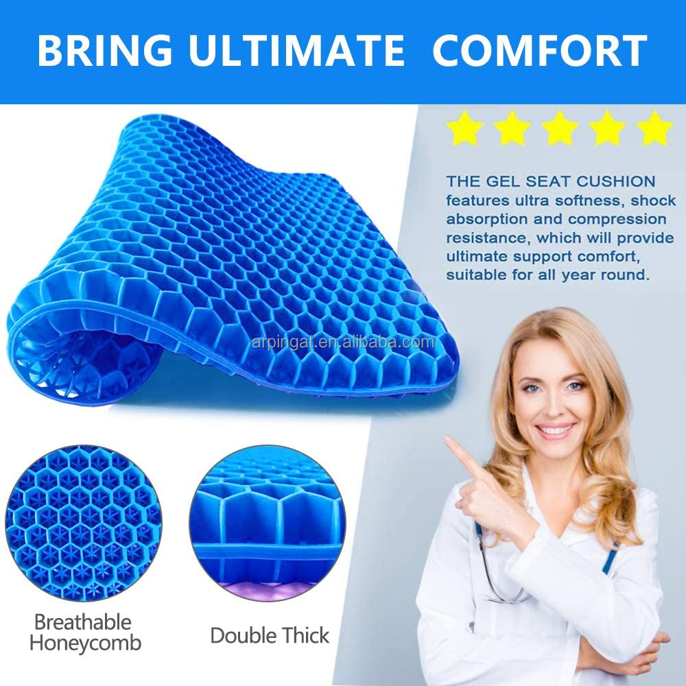 Cooling Egg Cushion – Flex Comfort for Long Sitting